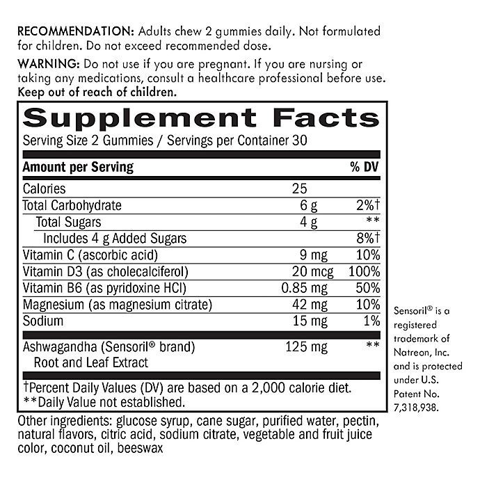 slide 3 of 4, Nature's Way Stress Defense Gummies, 60 cnt