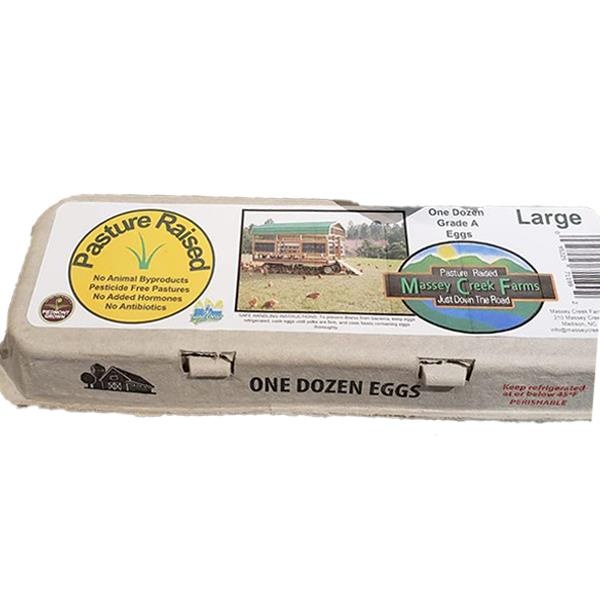 slide 1 of 1, Massey Creek Farms Eggs Large Brown, 1 doz