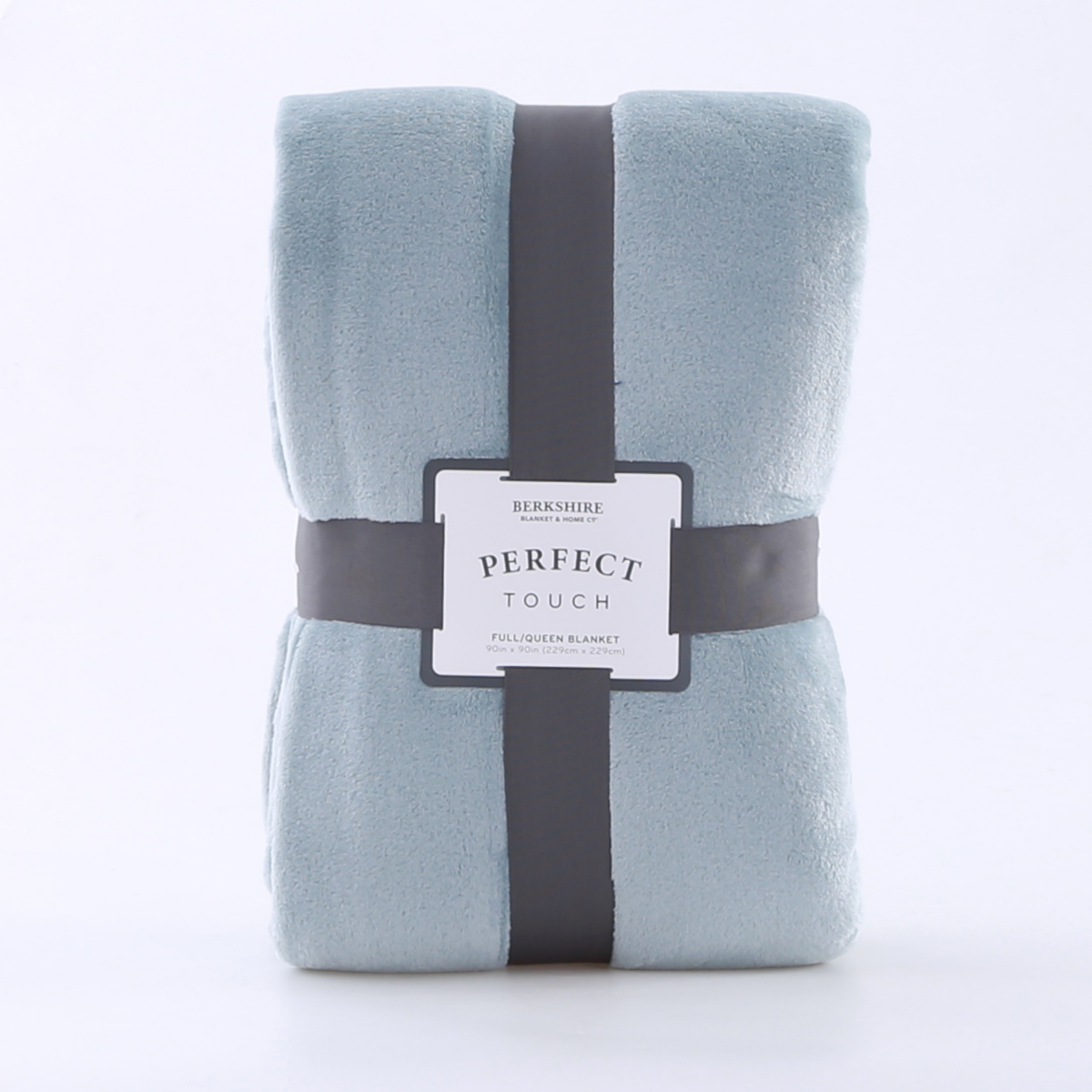 slide 1 of 3, Berkshire Blanket Berkshire Perfect Touch Blanket K Blue Stencil, 1 ct