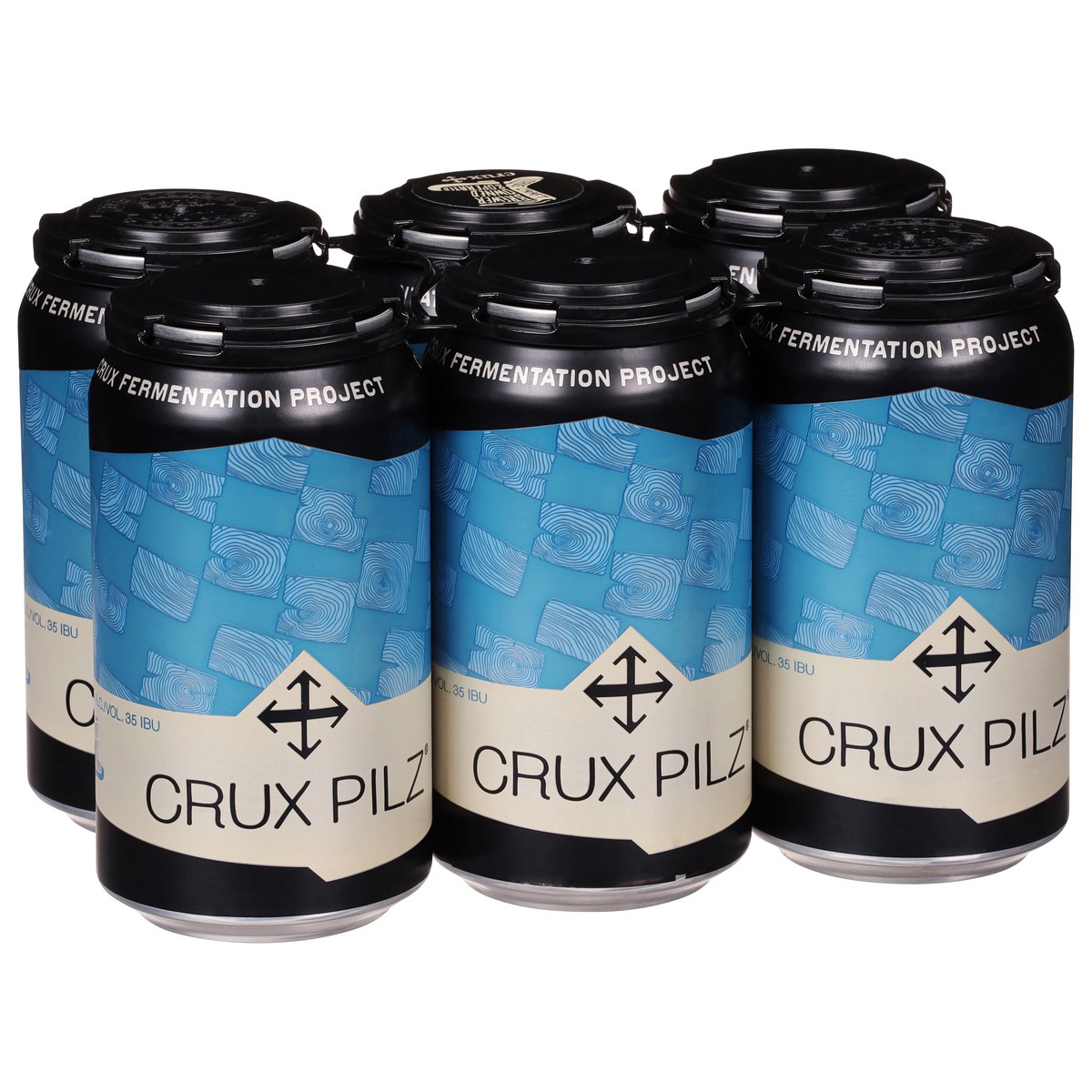 slide 3 of 10, Crux Fermentation Project Crux Pilz Beer 6 - 12 fl oz Cans, 6 ct; 12 fl oz