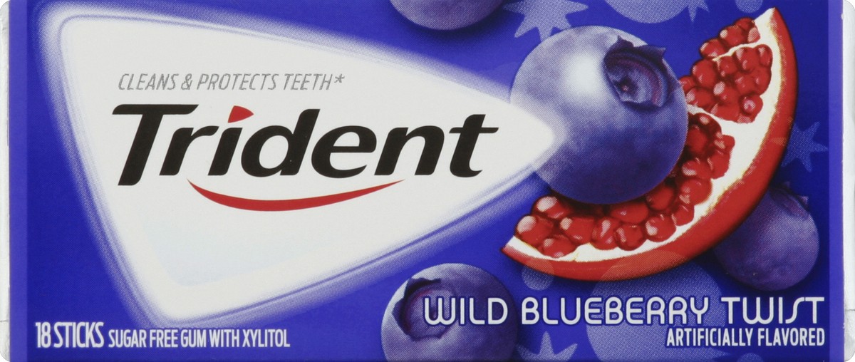 slide 3 of 4, Trident Gum 18 ea, 18 ct