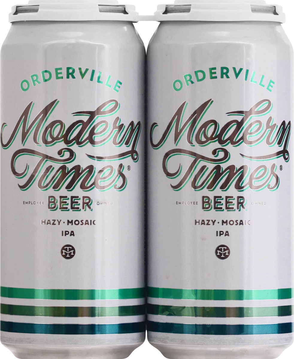 slide 1 of 1, Modern Times Beer Modern Times Orderville Beer 4 ea, 4 ct