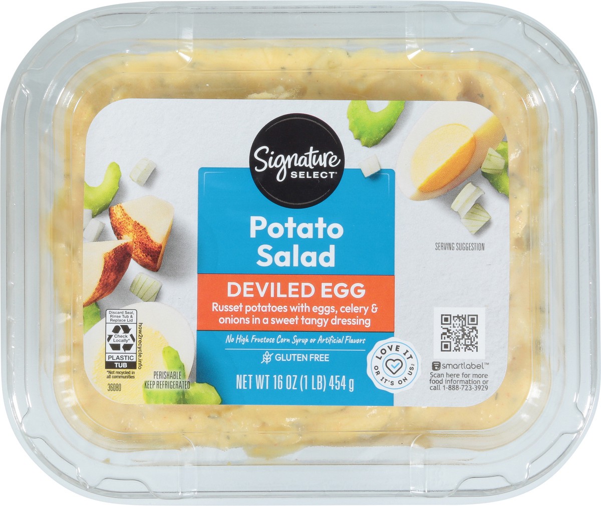 slide 6 of 9, Signature The Deli Counter Deviled Egg & Potato Salad, 16 oz