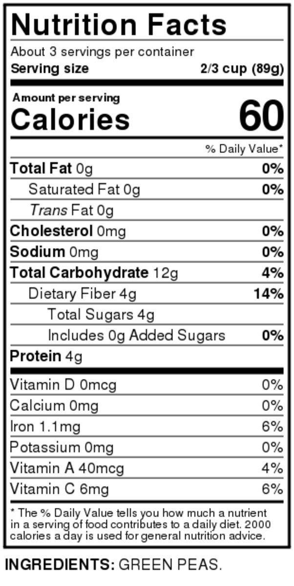 slide 4 of 9, Food Club Green Peas Steam Easy, 10 oz