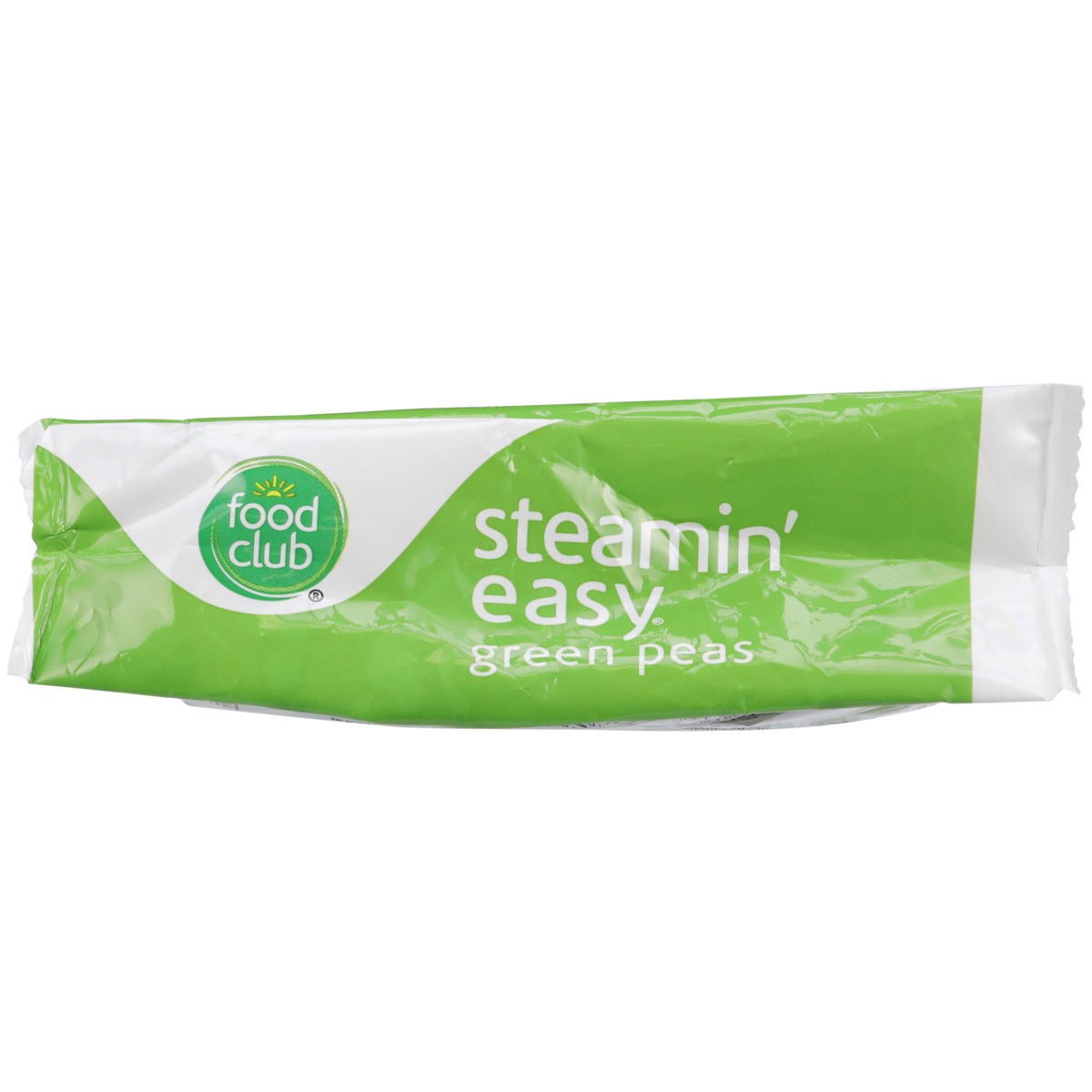 slide 7 of 9, Food Club Green Peas Steam Easy, 10 oz