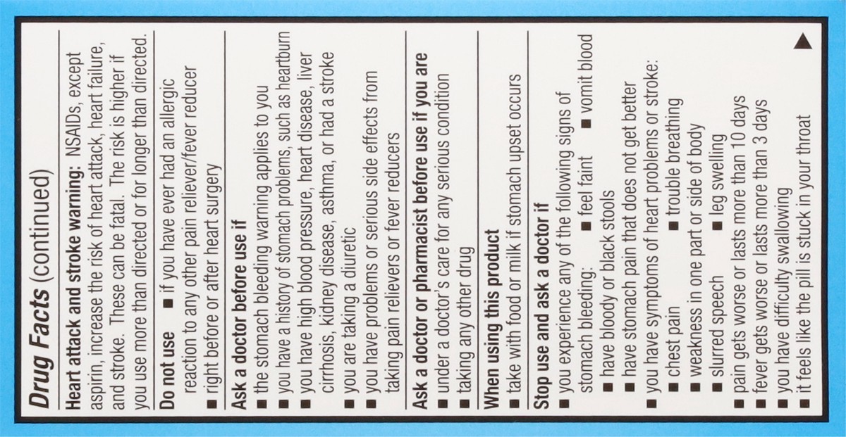 slide 7 of 13, First Street Fs Naproxen Sodium Caplets (Comp Aleve), 50 ct