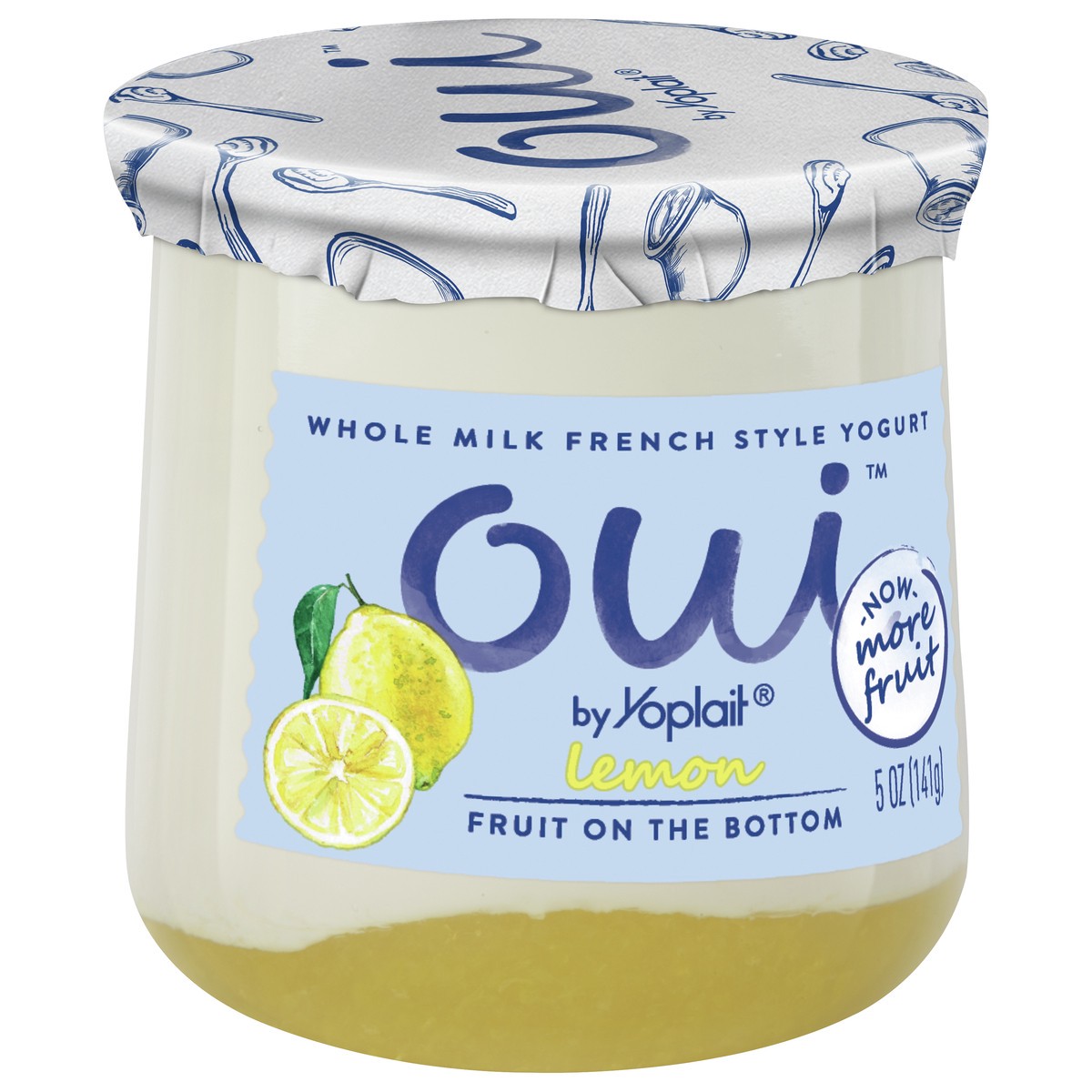 slide 5 of 8, Oui by Yoplait French Style Lemon Whole Milk Yogurt, 5 OZ Jar, 5 oz