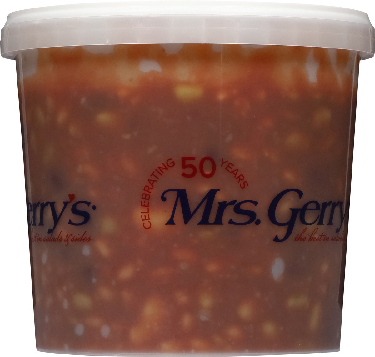 slide 4 of 13, Mrs. Gerry's Calico Beans 5 lb, per lb