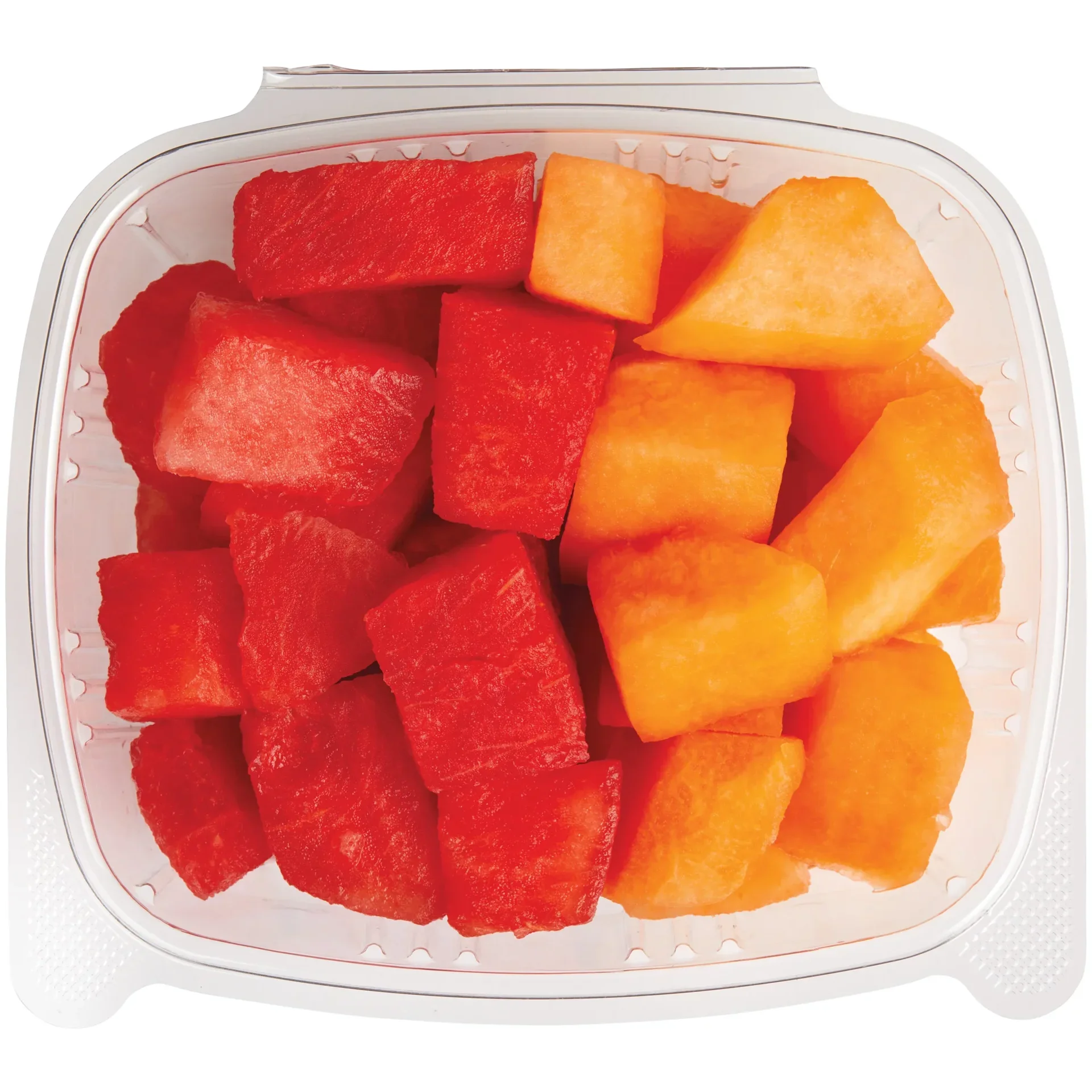 slide 1 of 1, H-E-B Fresh Cut Watermelon & Cantaloupe – Large, per lb