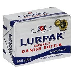 Lurpak Slightly Salted Butter - 8 OZ