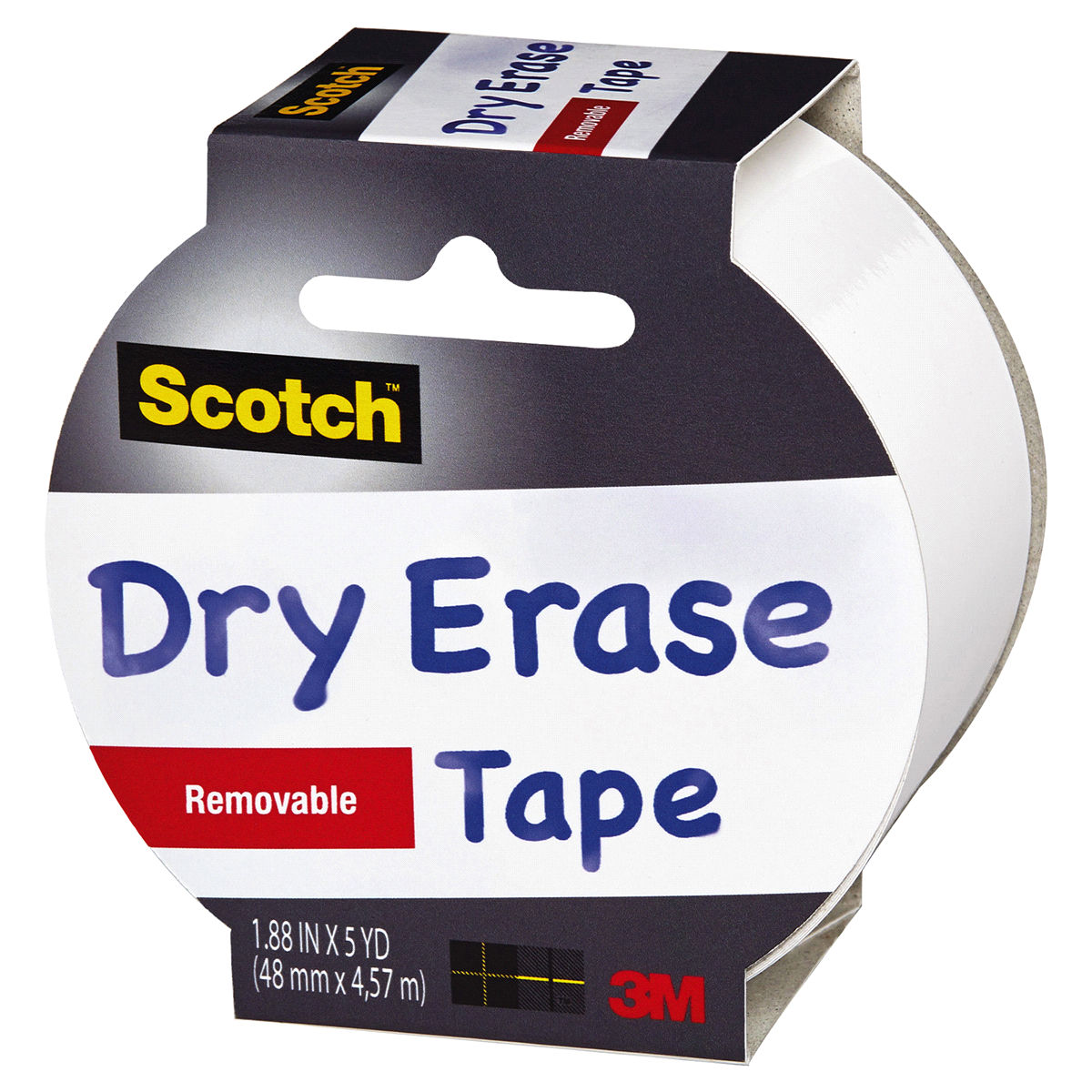 slide 1 of 2, Scotch Dry Erase Tape, 1 ct