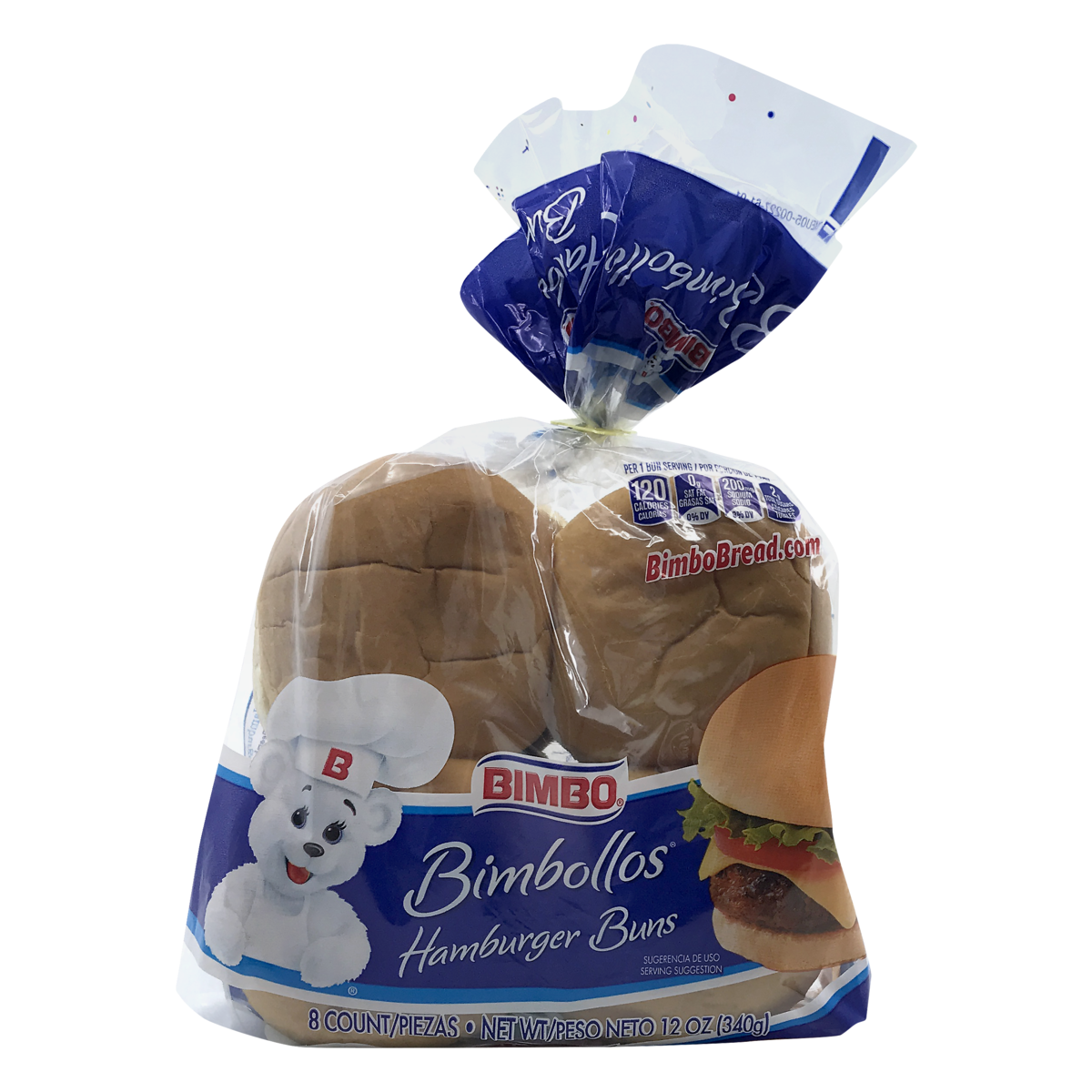 Bimbo Seedless Hamburger Buns 8 ct Shipt