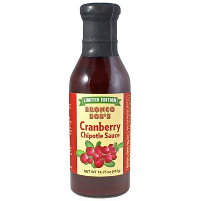 slide 1 of 1, Bronco Bob's Cranberry Chipotle Sauce, 14.75 oz