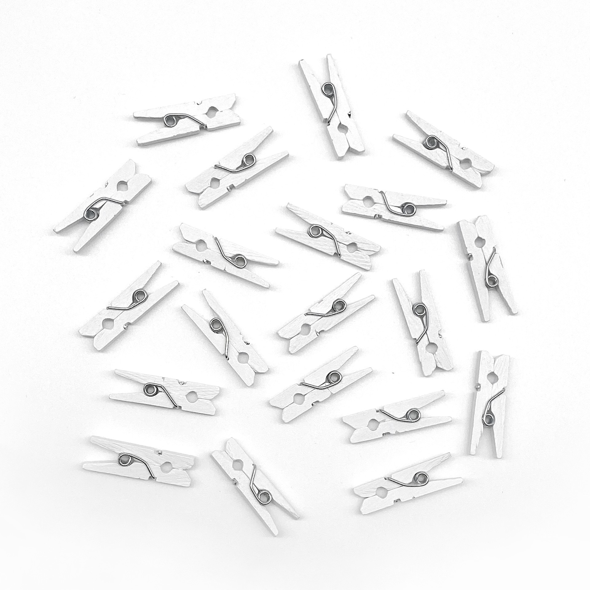 slide 4 of 4, Mini White Clothespins By Recollections, 3mm x 25mm