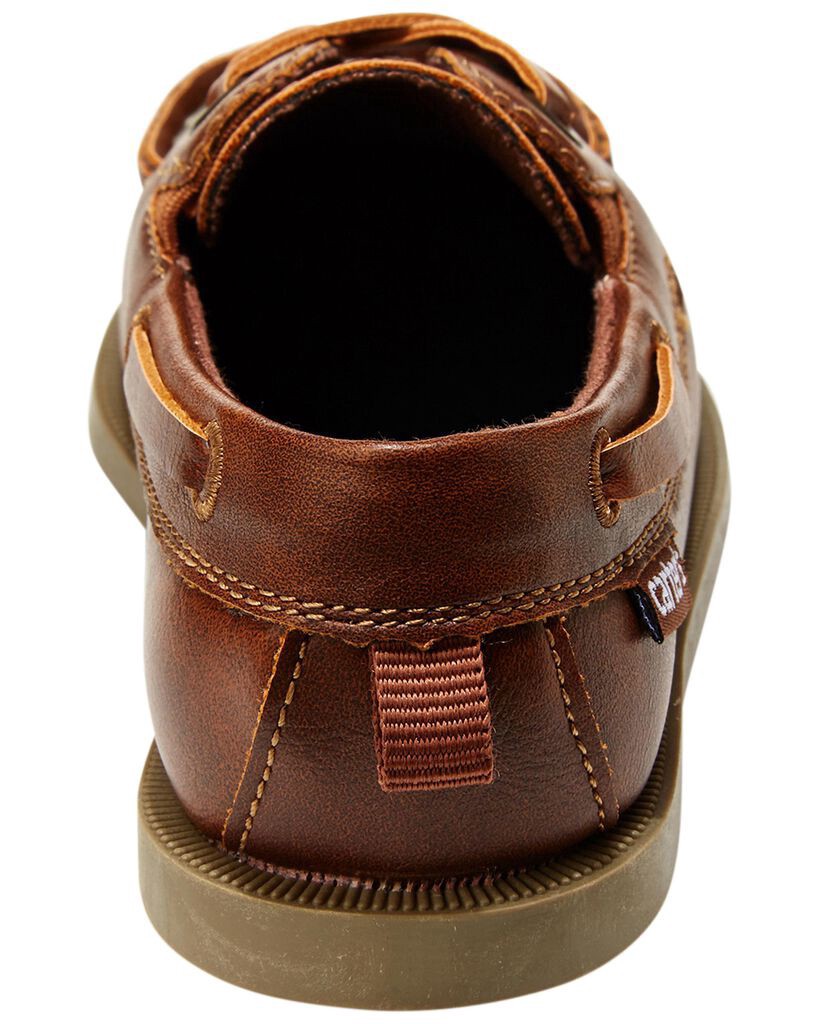 slide 2 of 5, Carter's Carters Toddler Loafer Boat Shoes Brown 4, 1 ct