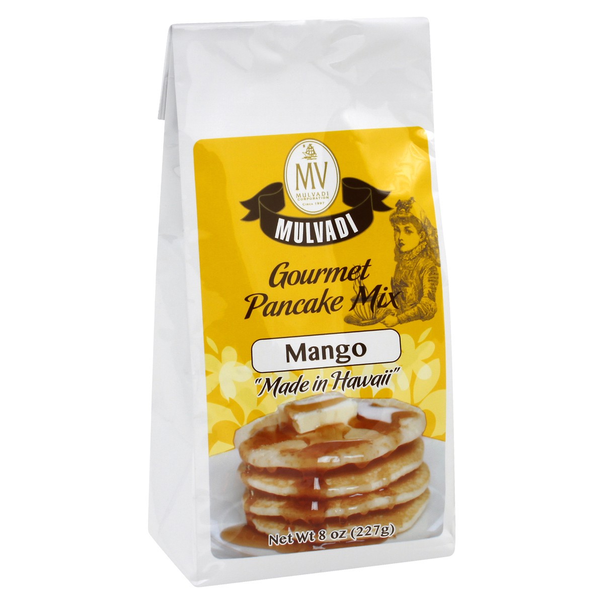 slide 10 of 10, Mulvadi Pancake Mix, Gourmet, Mango, 