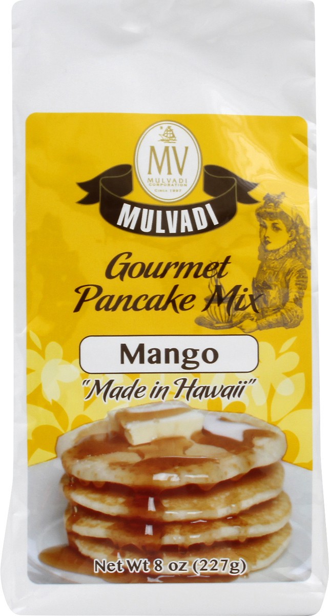 slide 8 of 10, Mulvadi Pancake Mix, Gourmet, Mango, 