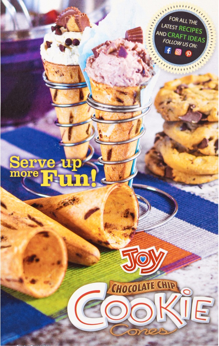 slide 4 of 9, Joy Chocolate Chip Cookie Cones 8 ea Box, 8 ct