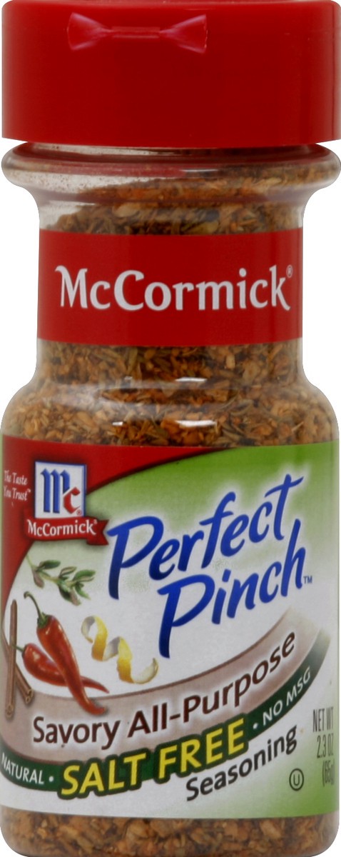 slide 2 of 2, McCormick Perfect Pinch Savory All-Purpose Salt Free Seasoning, 2.3 oz