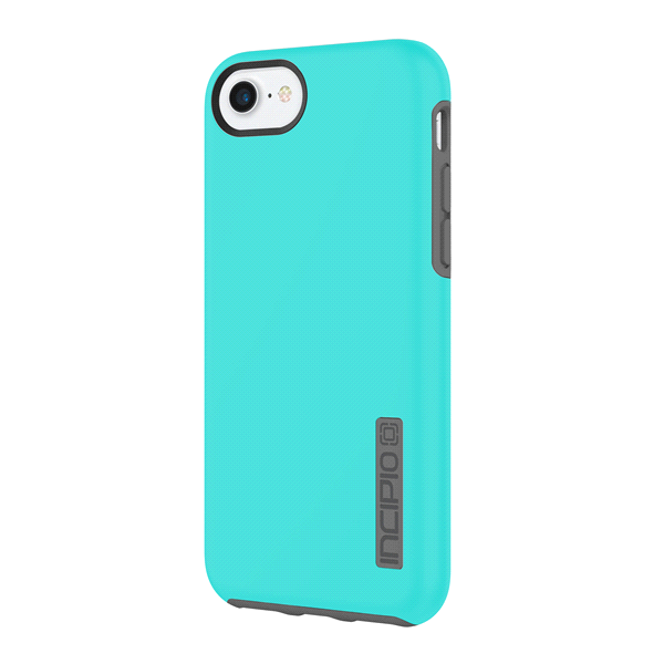 slide 1 of 1, Incipio DualPro Case for iPhone 8, iPhone 7, & iPhone 6/6s - Turquoise/ Charcoal, 1 ct