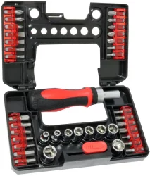 Allied Screwdriver Set - Red/Black