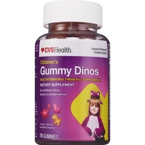slide 1 of 1, CVS Health Gummy Dinos Multivitamins Assorted Flavors, 60 ct