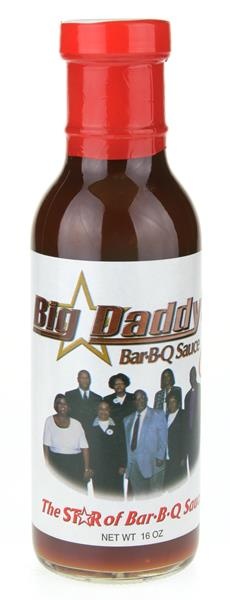 slide 1 of 1, Big Daddy's Bar-B-Q Sauce Hot, 16 oz