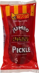 Rico's Jumbo Chamoy Flavored Pickle, 1 ea