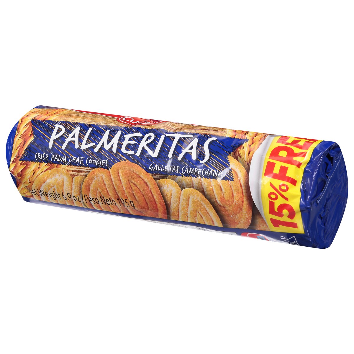 slide 8 of 13, Cuétara Crisp Palm Leaf Cookies 6.9 oz, 6.8 oz