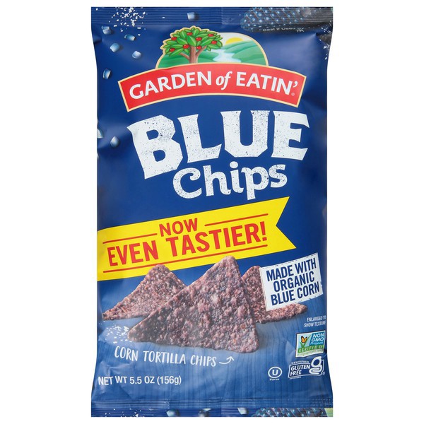 slide 1 of 1, Garden of Eatin' Blue Chips Corn Tortilla Chips 5.5 oz, 5.5 oz