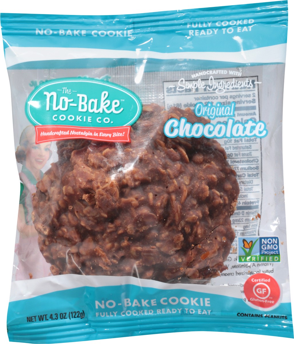 slide 4 of 9, The No-Bake Cookie Co. Original Chocolate Cookie 4.3 oz, 4.3 oz