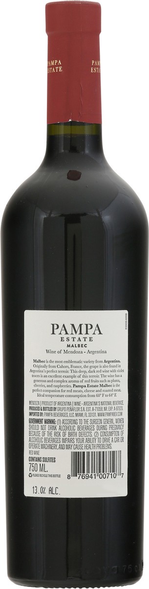 slide 5 of 12, Pampa Argentina Malbec 750 ml, 750 ml