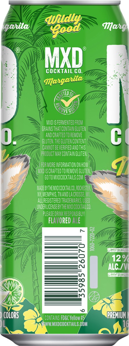 slide 5 of 7, MXD Cocktail Co. Margarita Pre-Mxd Cocktail 16 oz, 16 oz