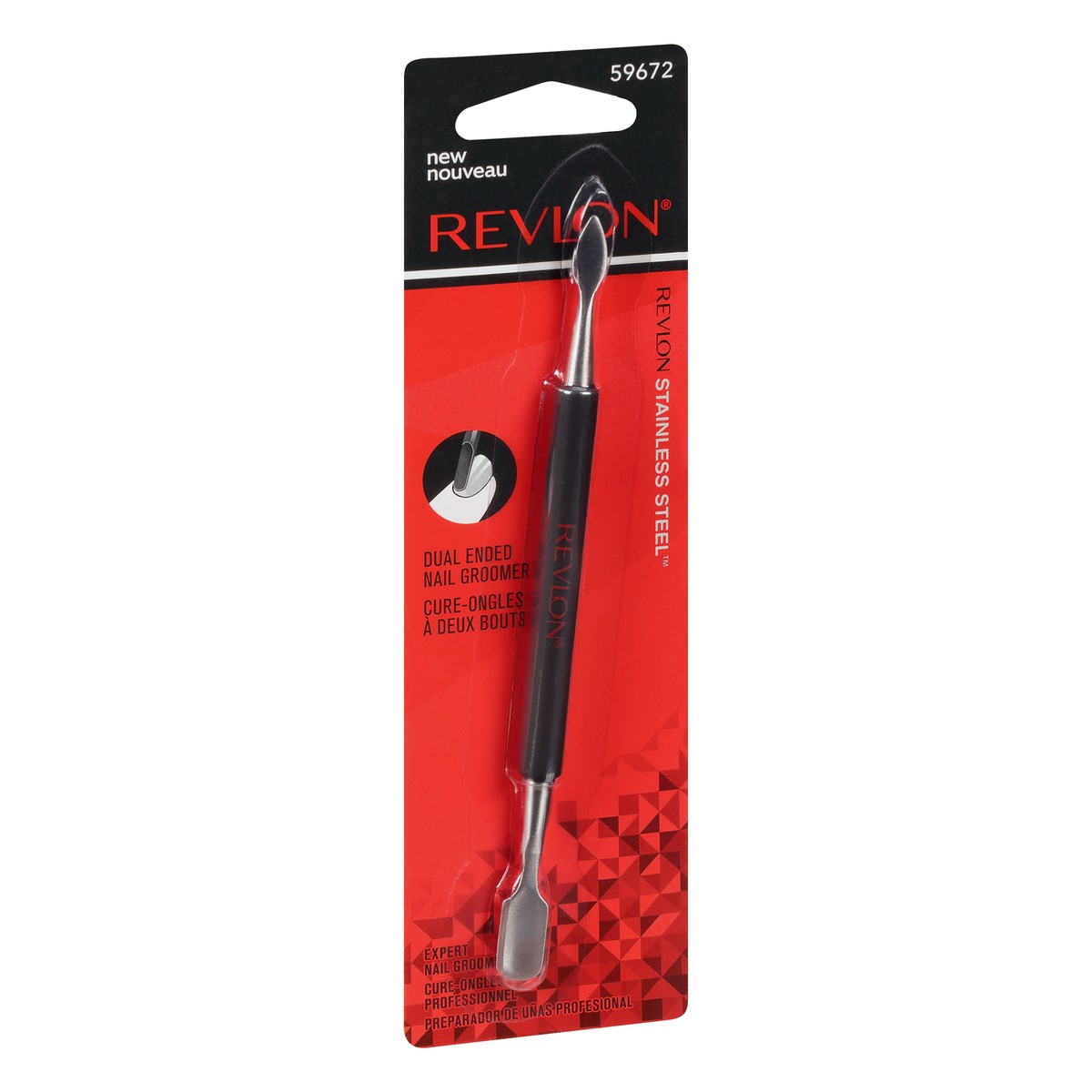 slide 6 of 9, Revlon Stainless Steel Dual Ended Nail Groomer 1 ea, 1 ct