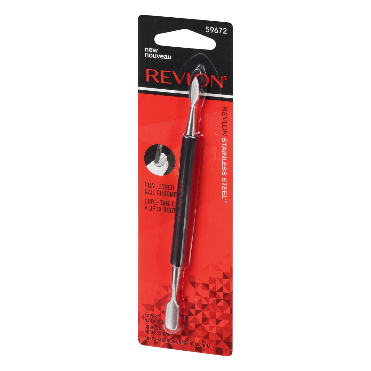 slide 5 of 9, Revlon Stainless Steel Dual Ended Nail Groomer 1 ea, 1 ct