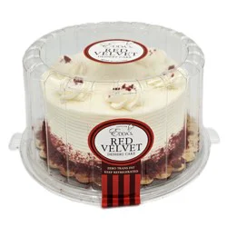 Edda's Cake Company Red Velvet Cake 6"