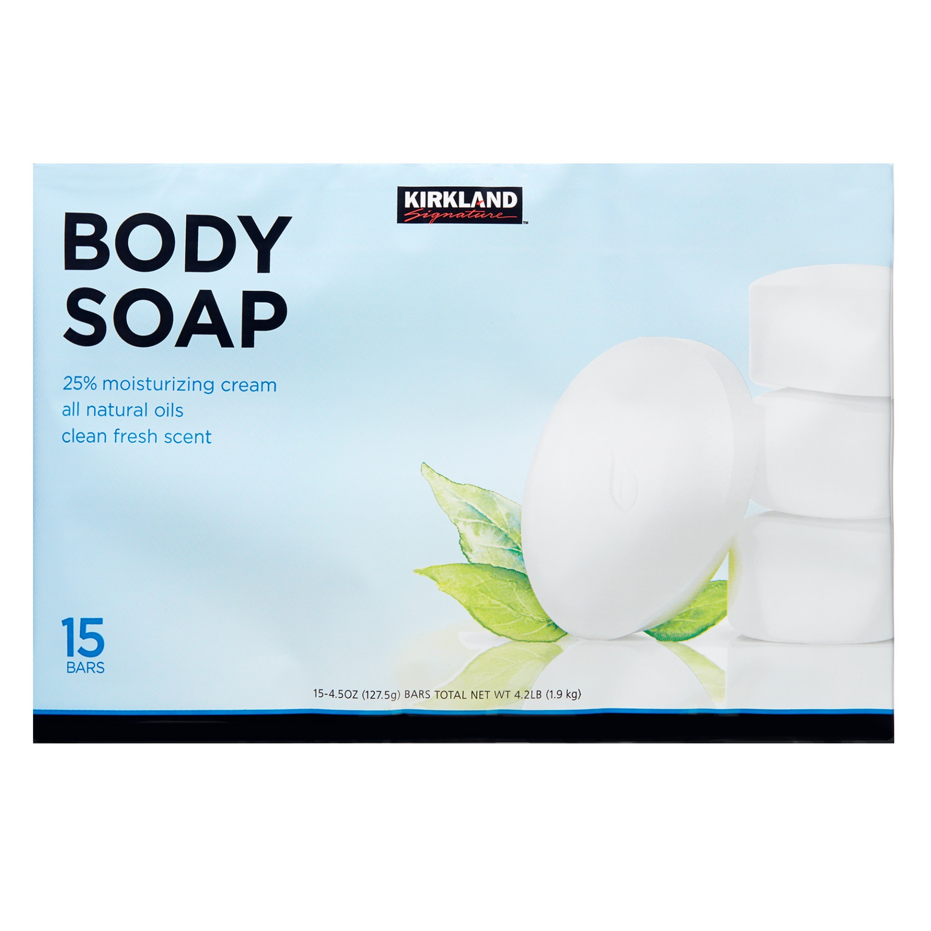 slide 1 of 2, Kirkland Signature Body Soap, 