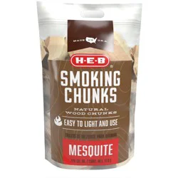 H-E-B Natural Mesquite Wood Smoking Chunks