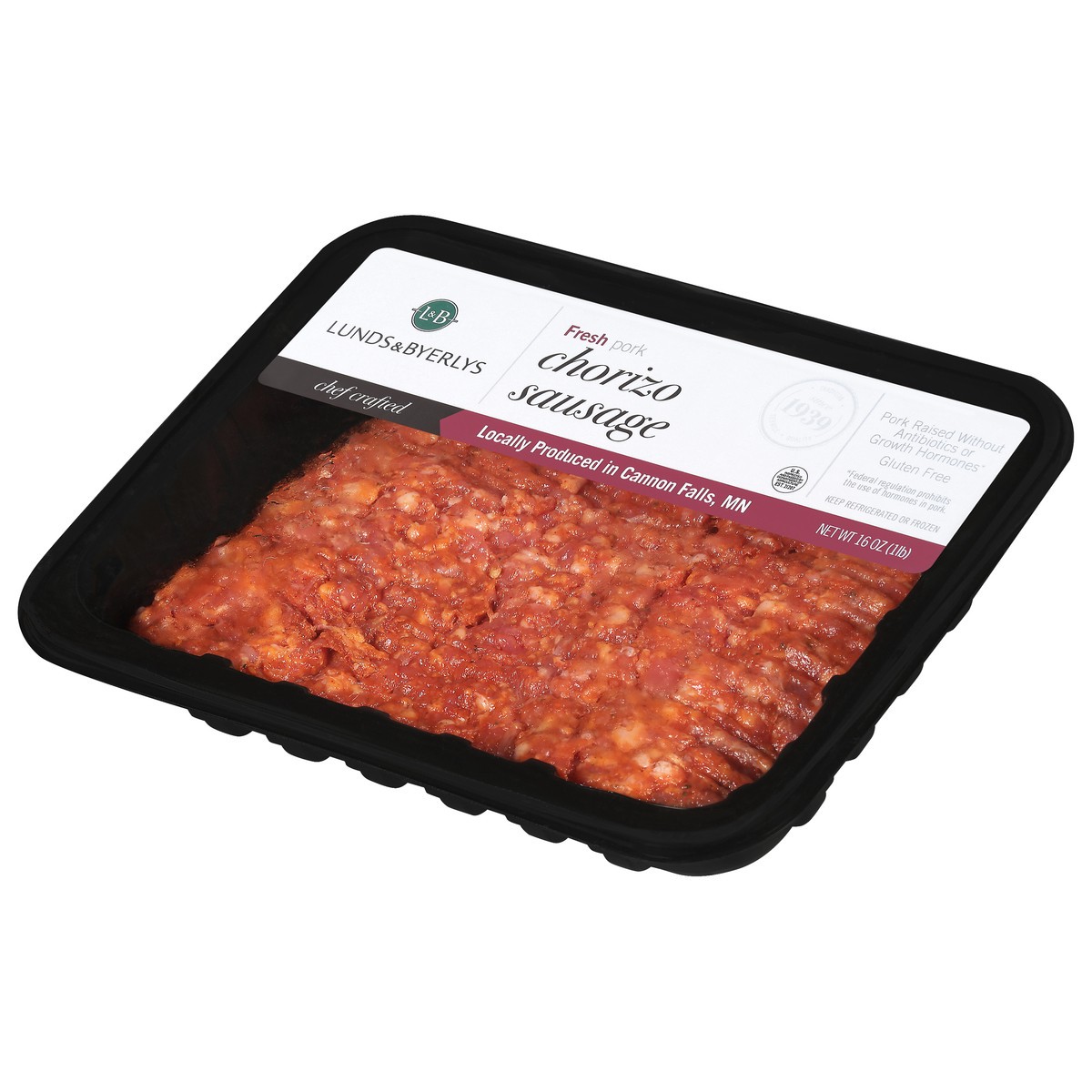 slide 4 of 13, Lunds & Byerlys Chorizo Fresh Pork Sausage 16 oz, 16 oz
