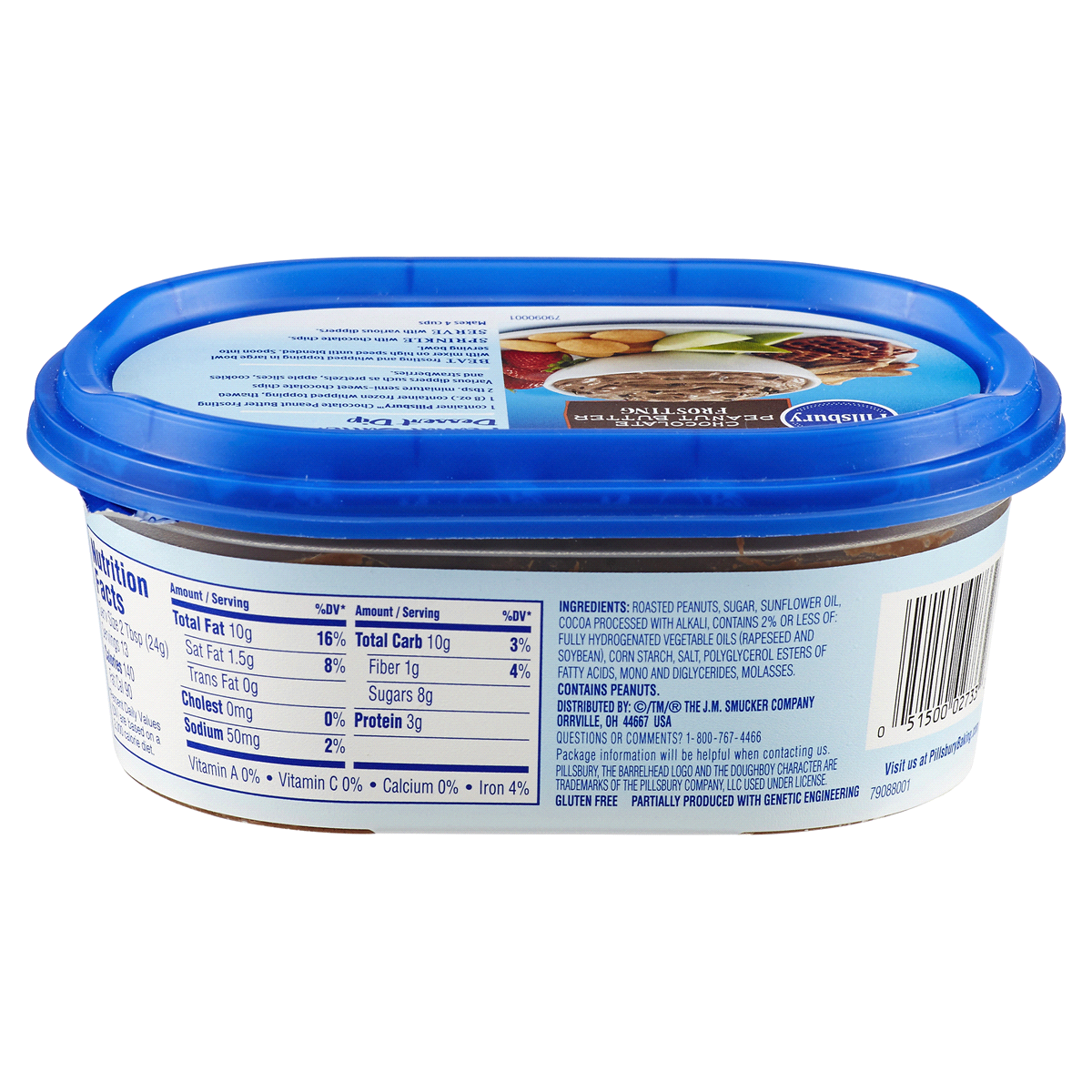 Pillsbury Chocolate Peanut Butter Frosting 11 oz Shipt