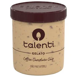 Talenti Gelato Coffee Chocolate Chip, 1 pint