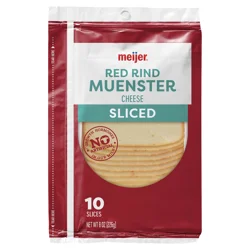 Meijer Sliced Muenster Cheese
