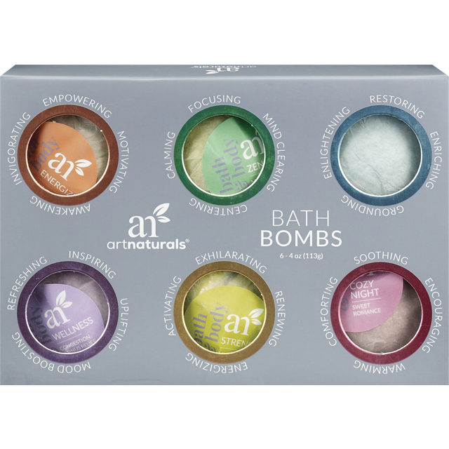 slide 1 of 1, Artnaturals Bath Bombs Set, 1 ct