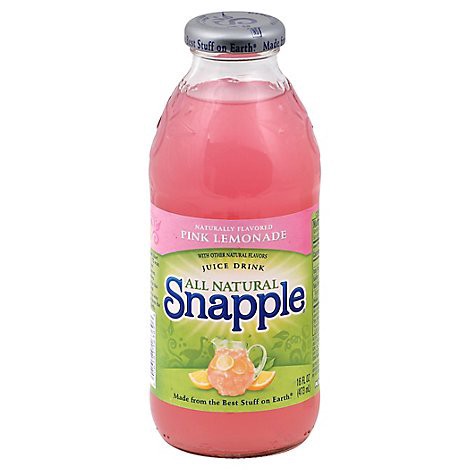 slide 1 of 2, Snapple Pink Lemonade Juice Drink- 16 fl oz, 16 fl oz