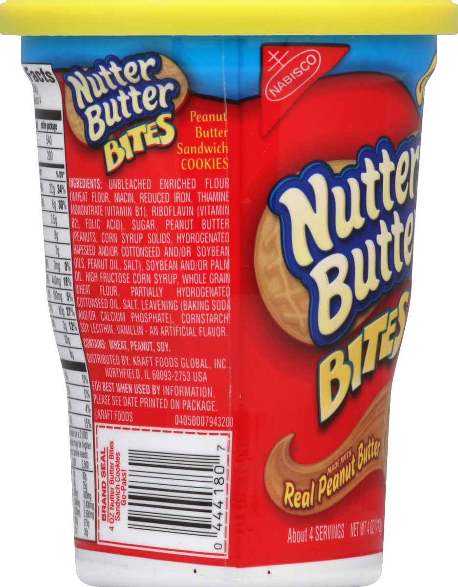 slide 6 of 6, Nutter Butter Cookies 4 oz, 4 oz