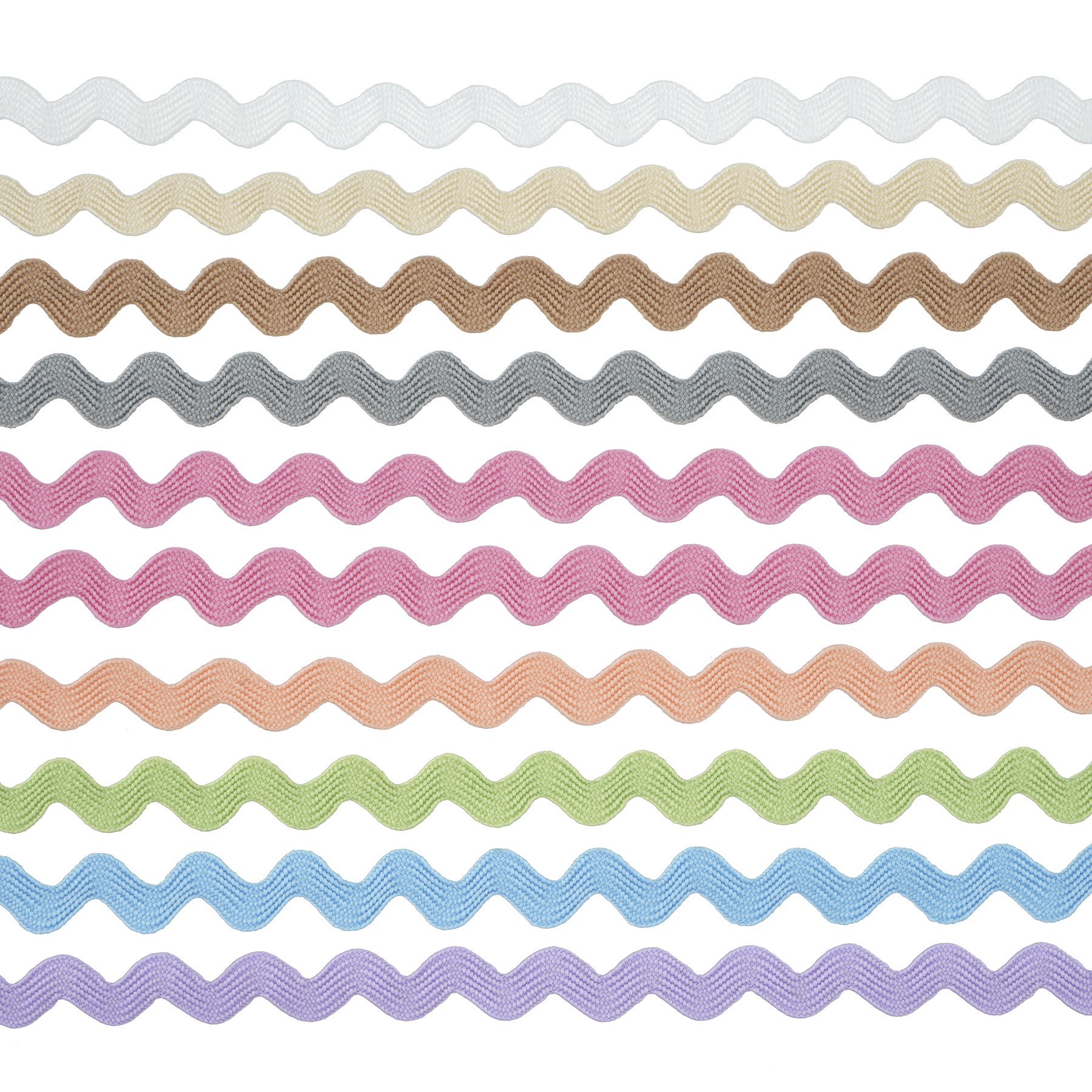 slide 3 of 3, 3/8" X 2yd. Ric Rac Value Pack Ribbon By Celebrate It, 3/8 in x 2 yd