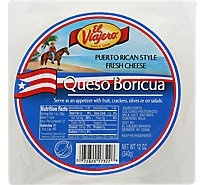 slide 1 of 1, El Viajero Cheese Fresh Puerto Rican Style Queso Boricua, 12 oz