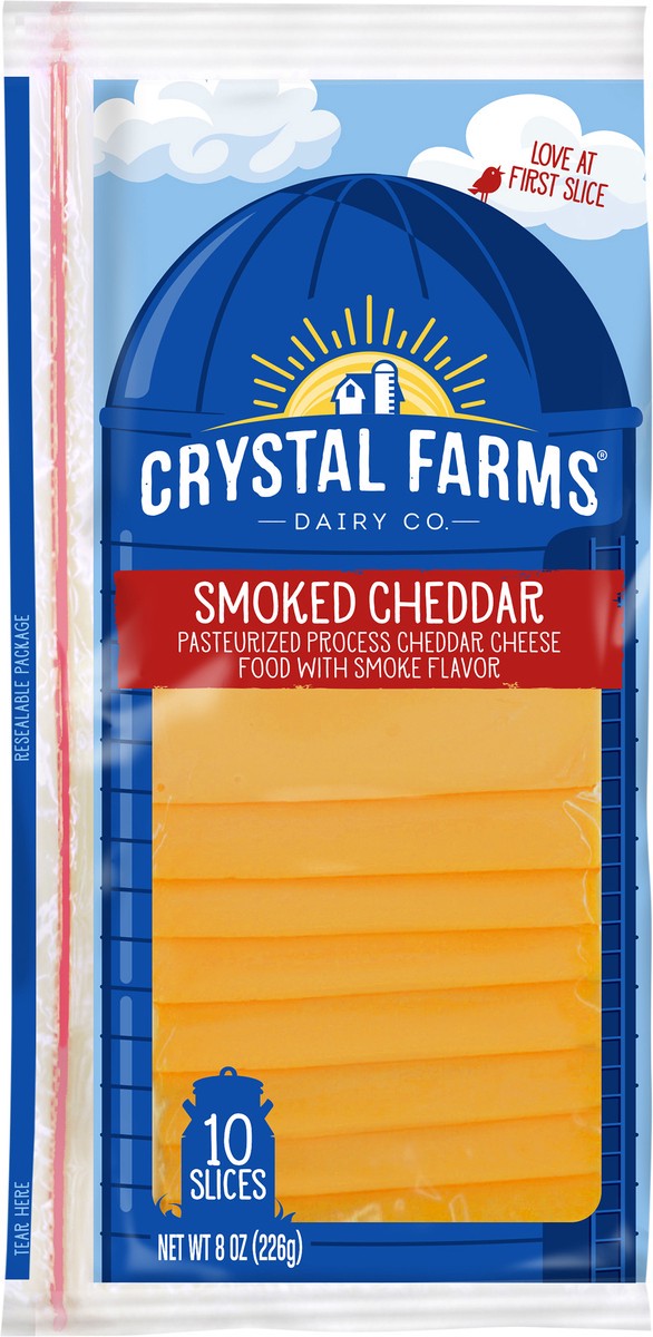 slide 6 of 6, Crystal Farms Cheese, 8 oz