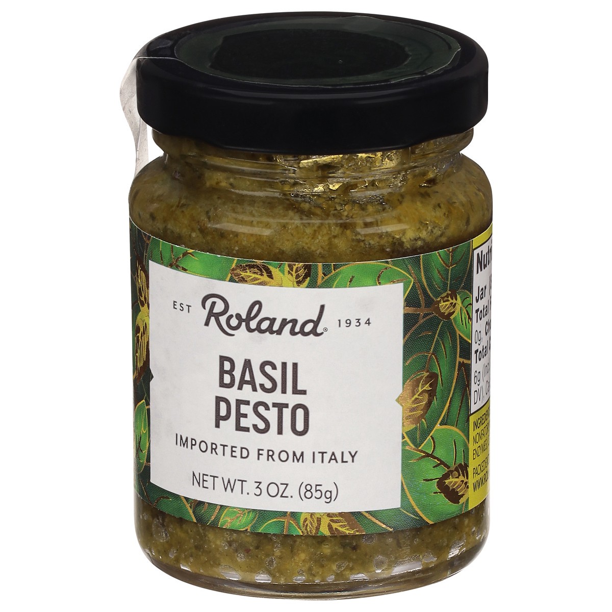 slide 4 of 9, Roland Basil Pesto 3 oz, 3 oz
