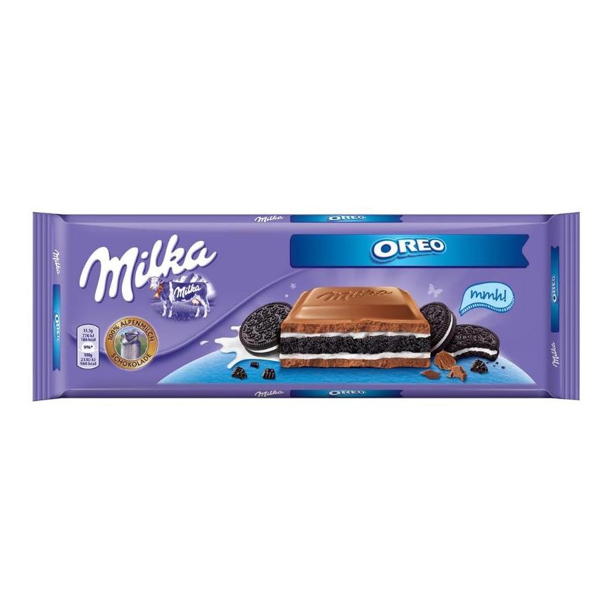 slide 1 of 1, Milka Oreo Choc, 300 gram